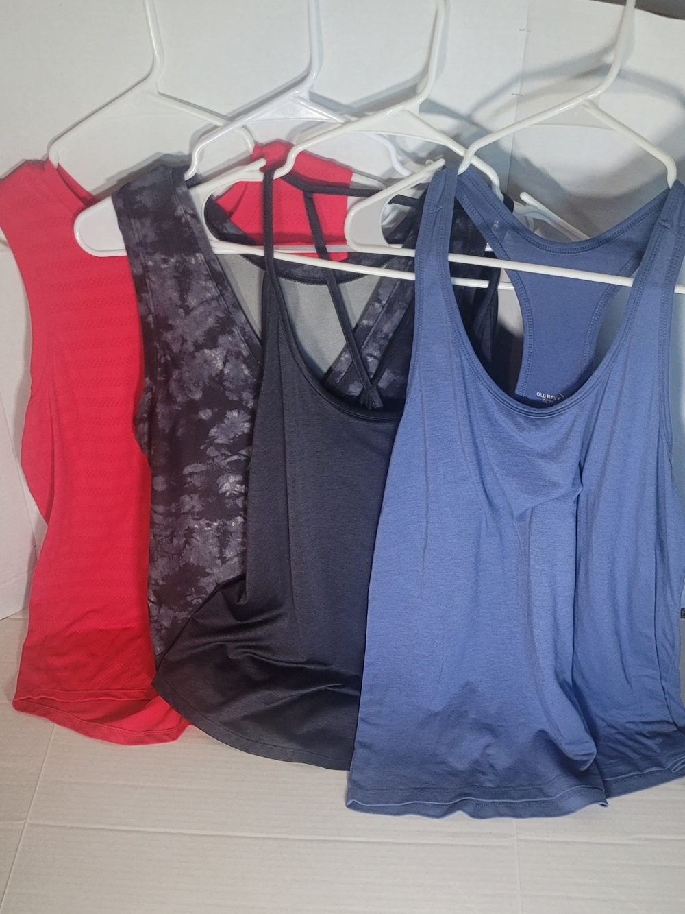 Multiple Tank Top Bundle - Blue, Black, Pink, Patterned